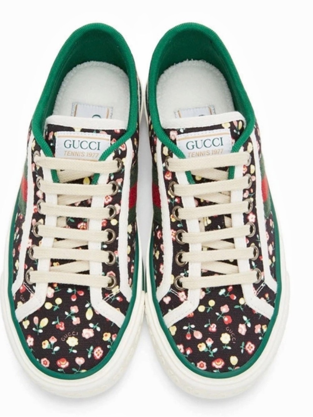 Gucci x Liberty London 1977 Tennis Sneakers Sz 40 GUC